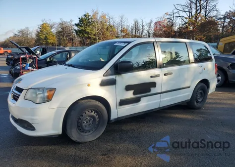 2012 Dodge Grand Caravan Se z USA, uszkodzony, nr VIN 2C4RDGBG4CR380789